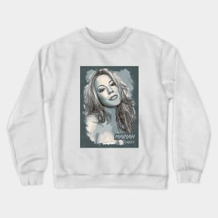 Mariah Carey Poster Art Crewneck Sweatshirt